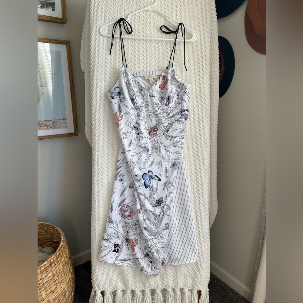Love by Gap Butterfly Print Slip Dress/Nightgown Size Medium